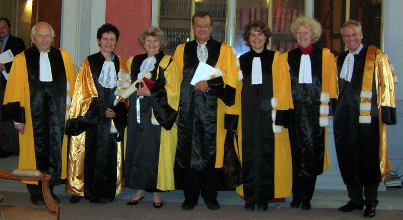 Cerimônia de outorga de doutorado honoris causa (Université Lyon, França)